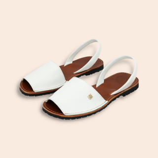 Andrea Sandalia Piel Blanco