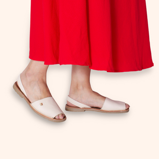 Andrea Sandalia Piel Ceramica