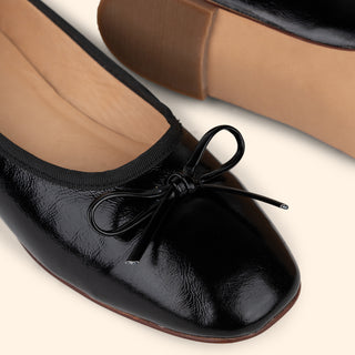 Luciana Bailarina Negro Charol