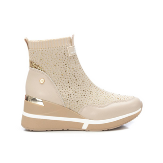 Tenis Plataforma Tamara Beige