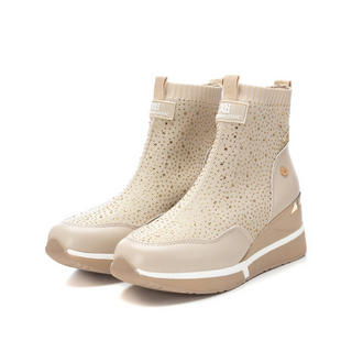 Tenis Plataforma Tamara Beige
