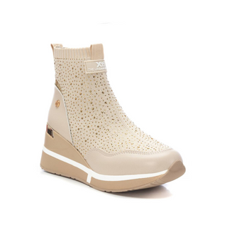 Tenis Plataforma Tamara Beige