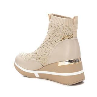Tenis Plataforma Tamara Beige