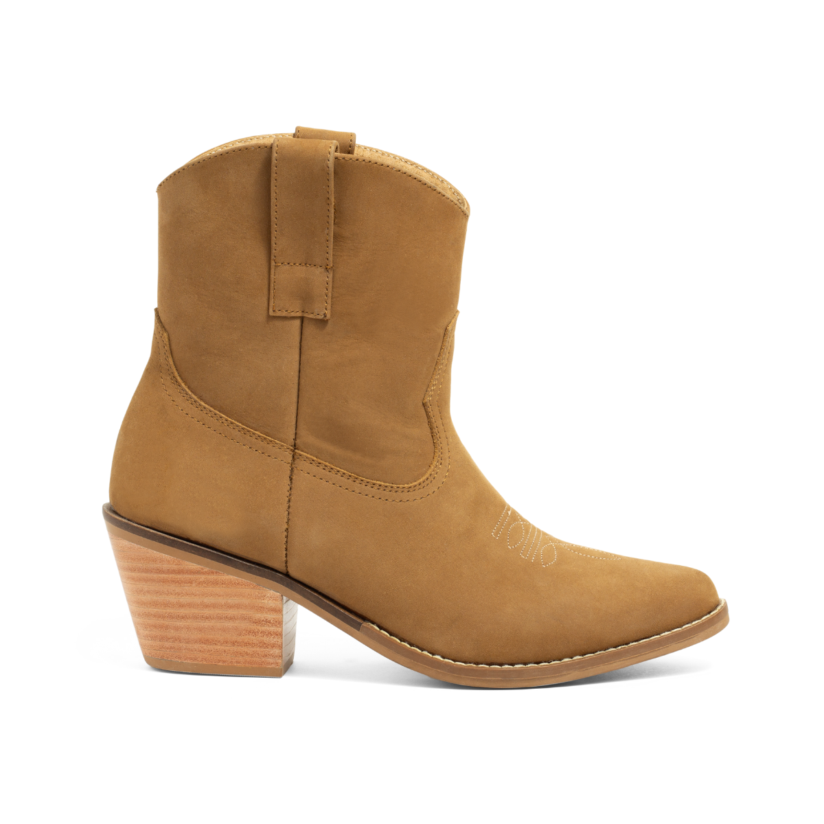 Bota Corta Inés Camel