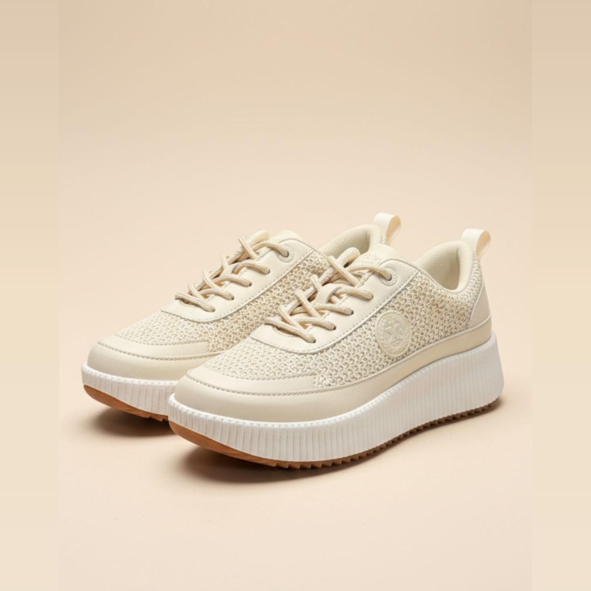 Tenis Anais Beige