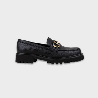 Alexa Loafers Chunky Negro