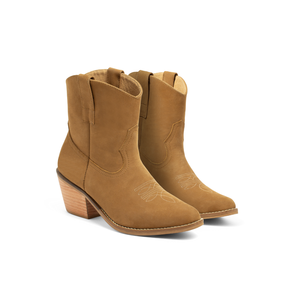 Bota Corta Inés Camel