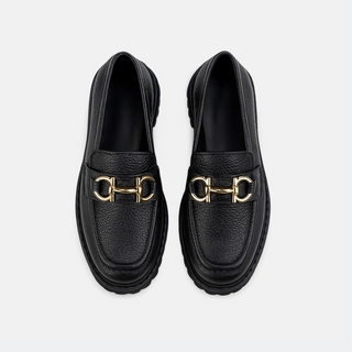 Alexa Loafers Chunky Negro