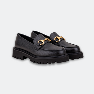 Alexa Loafers Chunky Negro