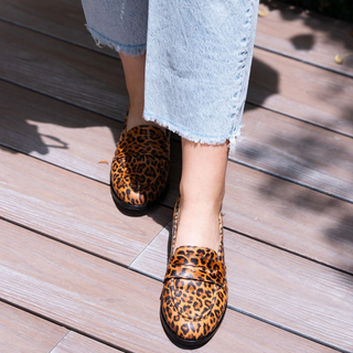 Daniela Loafers Leopardo