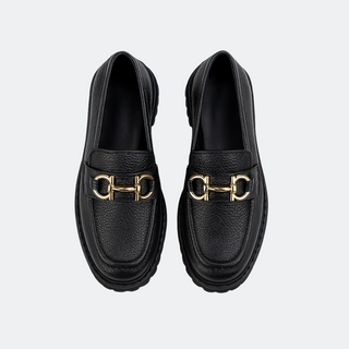 Alexa Loafers Chunky Negro
