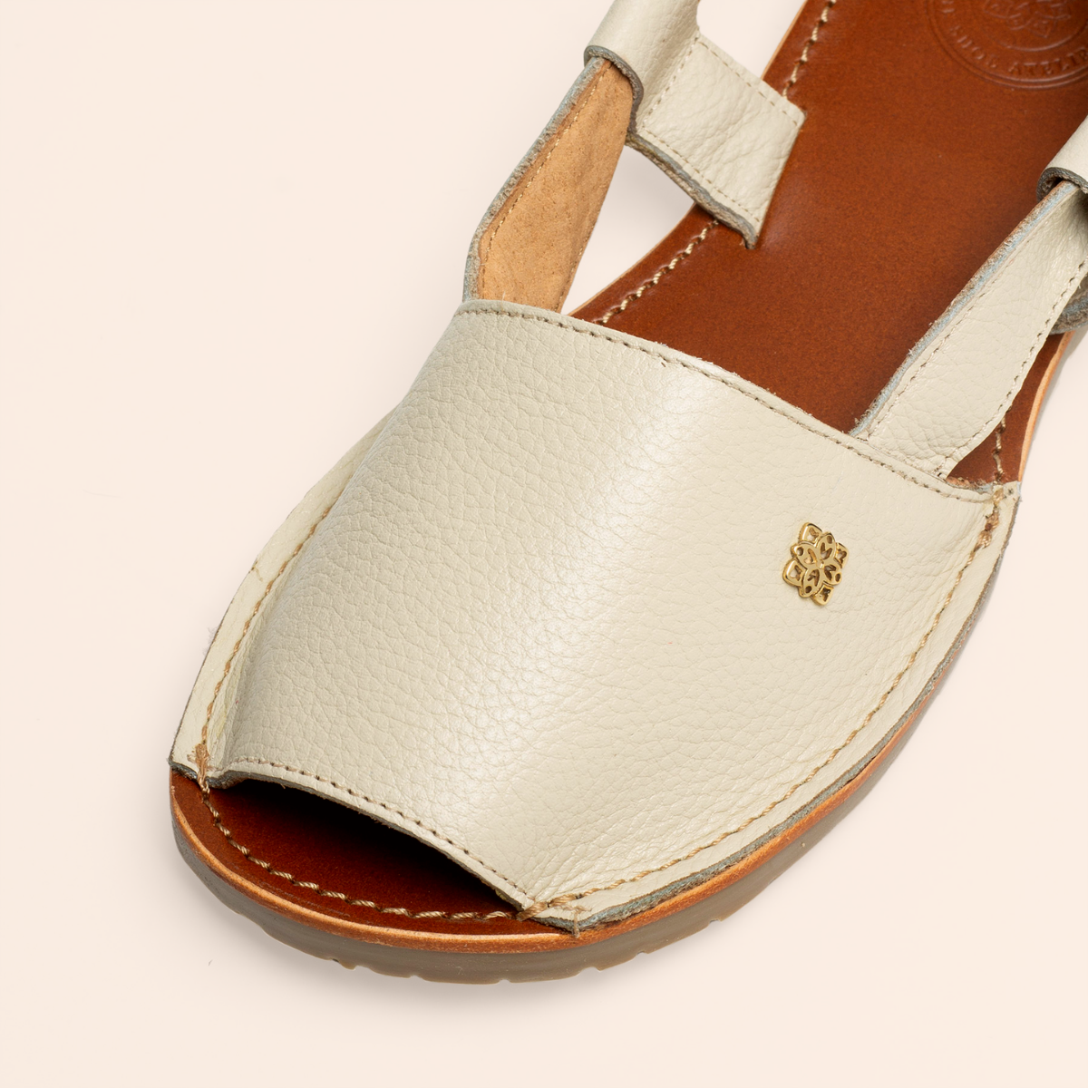 Alicia Sandalia Piel Ceramica