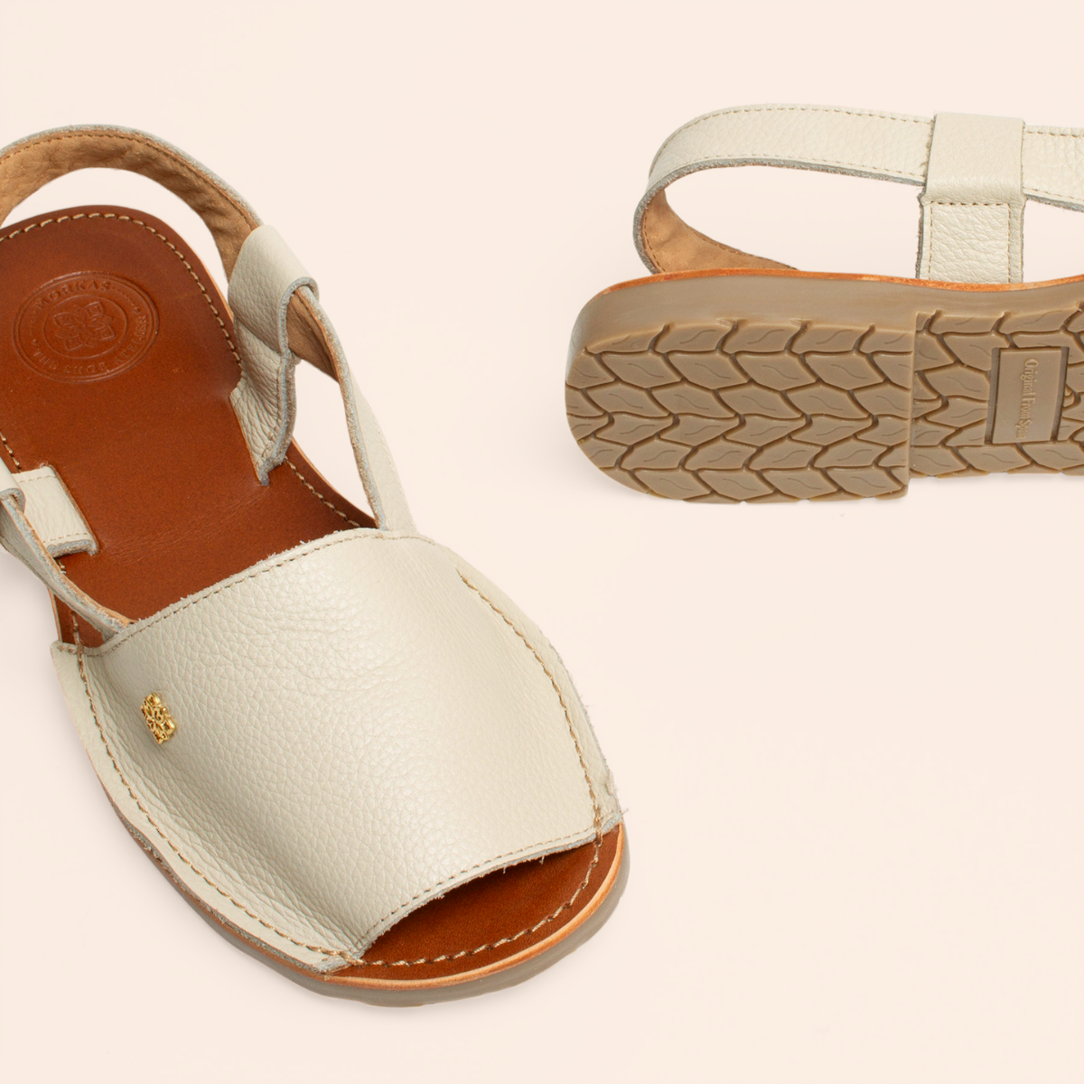 Alicia Sandalia Piel Ceramica