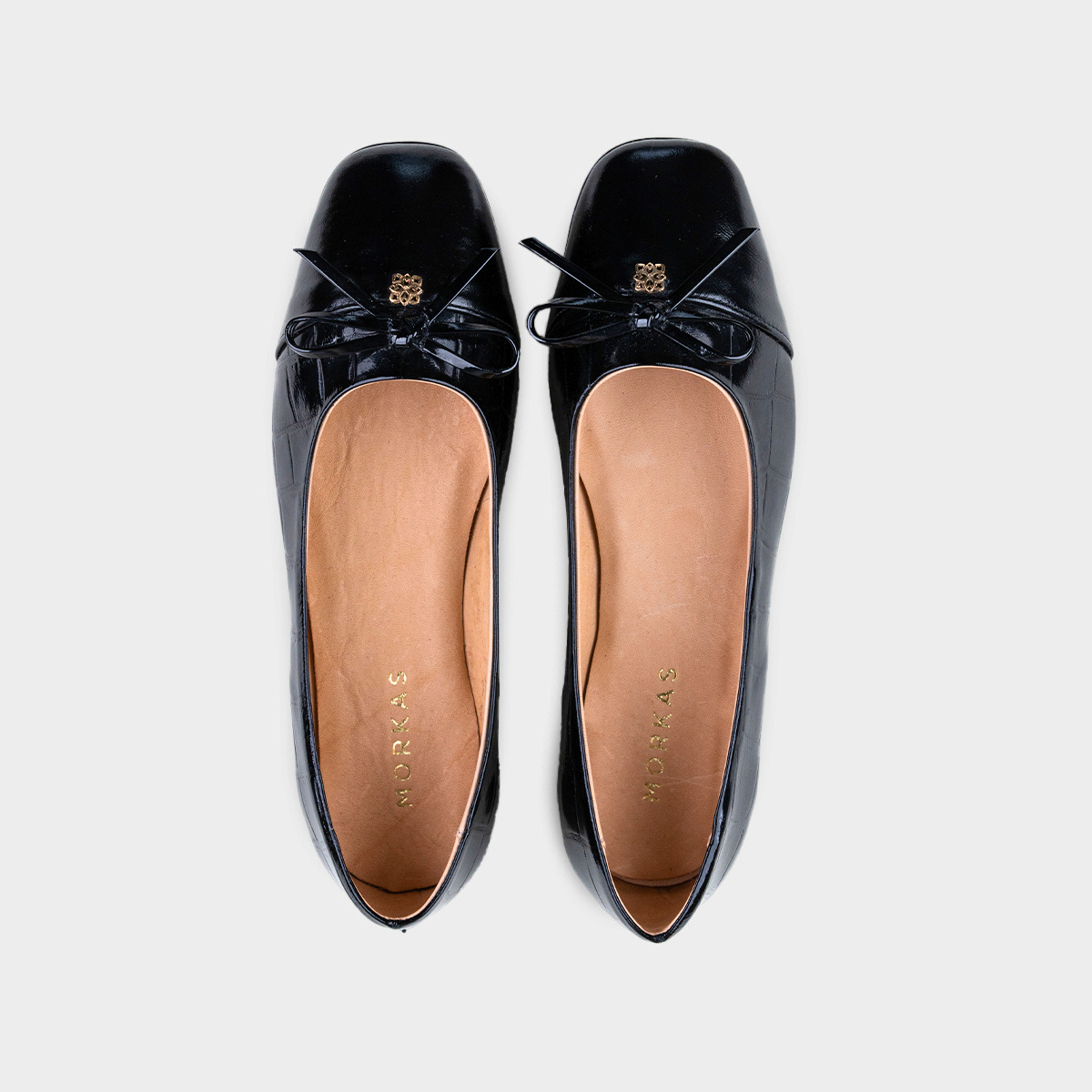 Emilia Bailarina Negro Croco