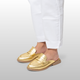 Martina Mules Piel Oro