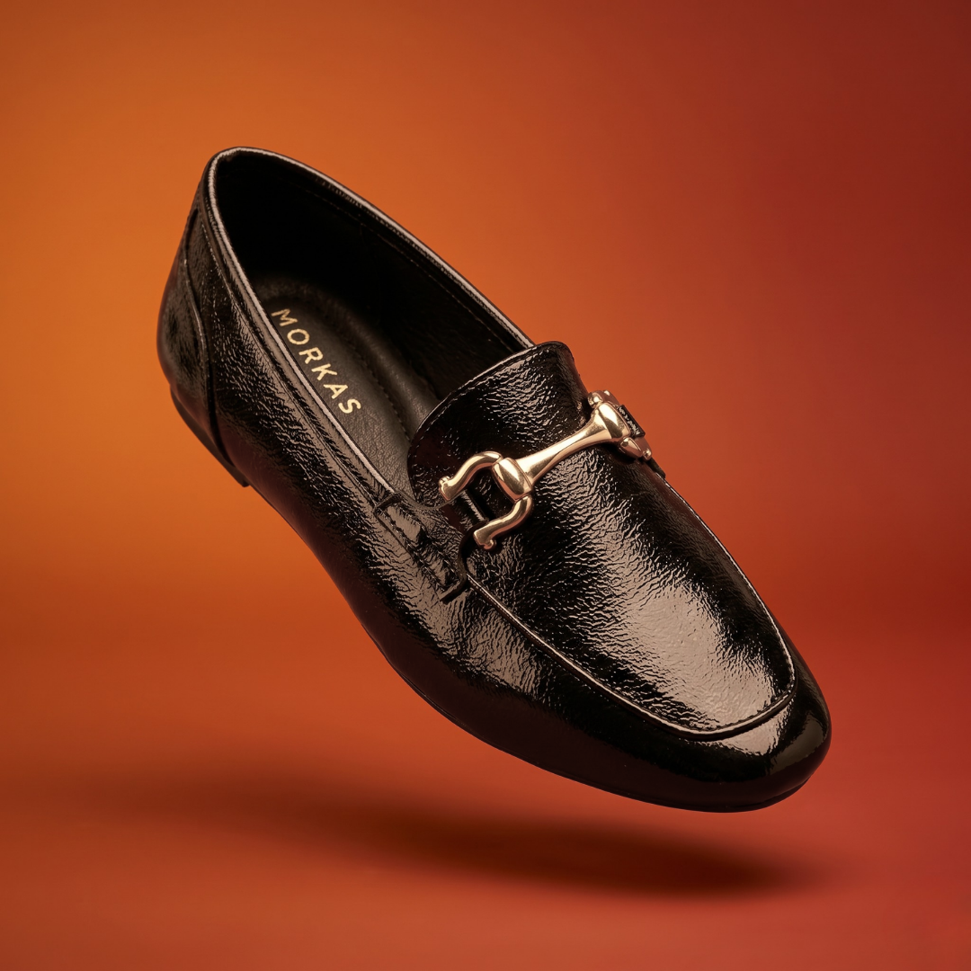 Denisse Mocassin Lux Negro