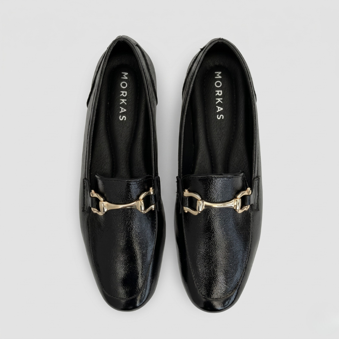 Denisse Mocassin Lux Negro