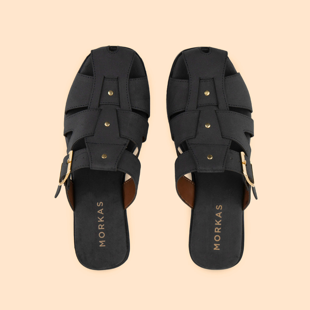 Maggie Sandalia Cangrejo Negro